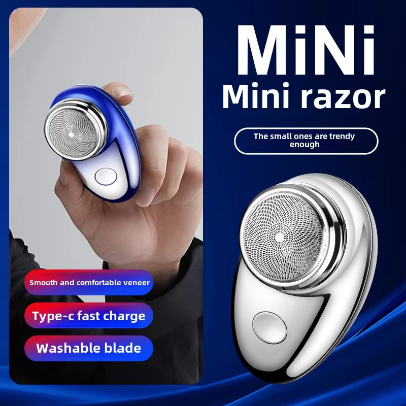 Epilator Wireless - Elektryczna golarka męska, mini golarka, zmywalna,